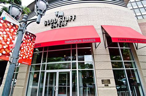 Good stuff eatery dc - Good Stuff Eatery is a restaurant chain that offers farm fresh ingredients, chic atmosphere, and hip music in four locations: Capitol Hill, Georgetown, Crystal City, and Cairo West. …